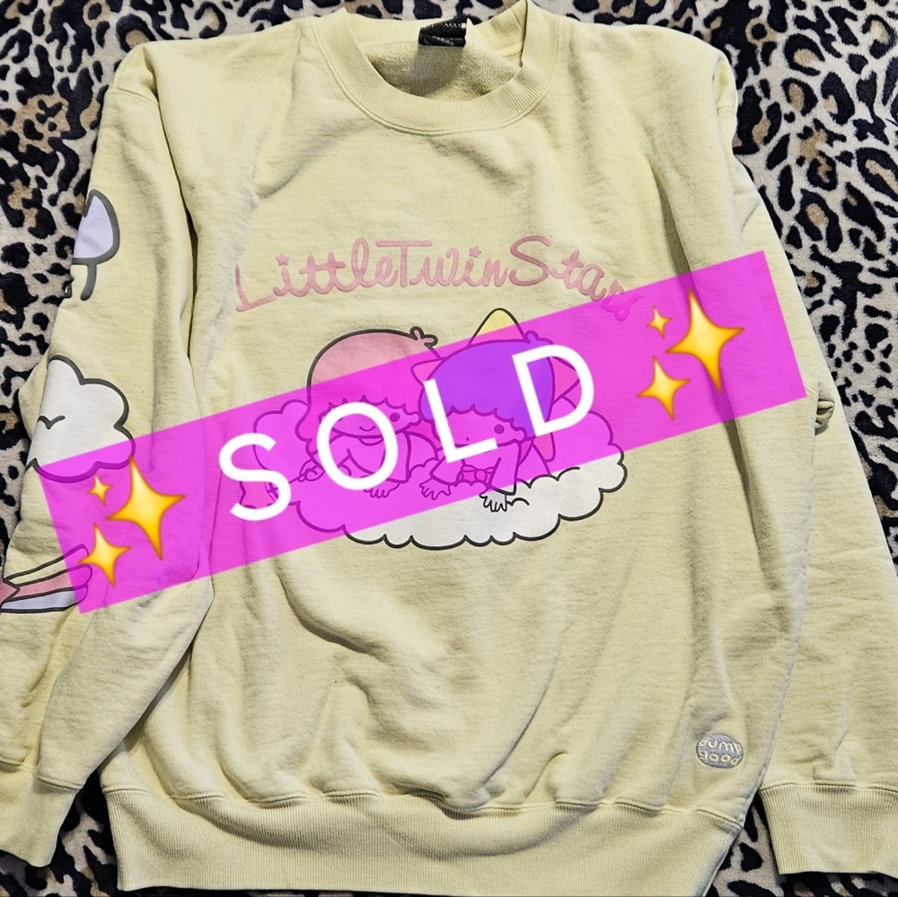 Little Twin Stars Oversized Sweater XXL